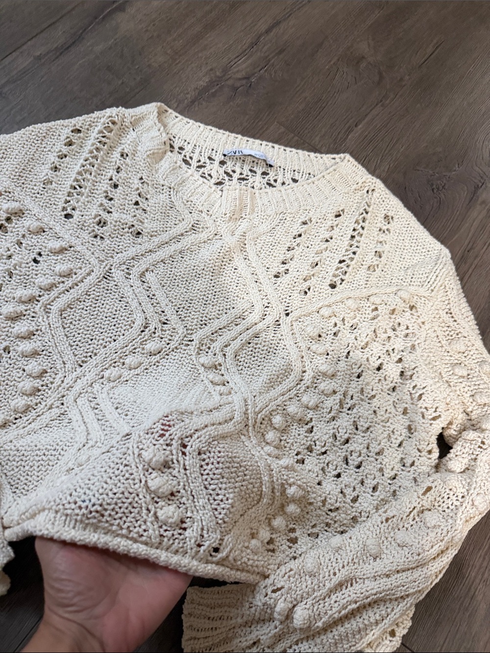 Zara knitted sweater US S - Picture 2 of 5